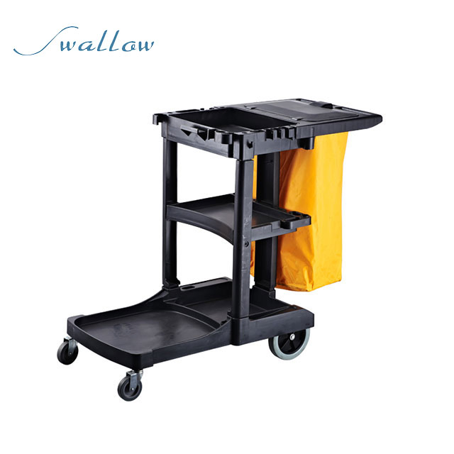 Commercial Janitorial Cart with Cover