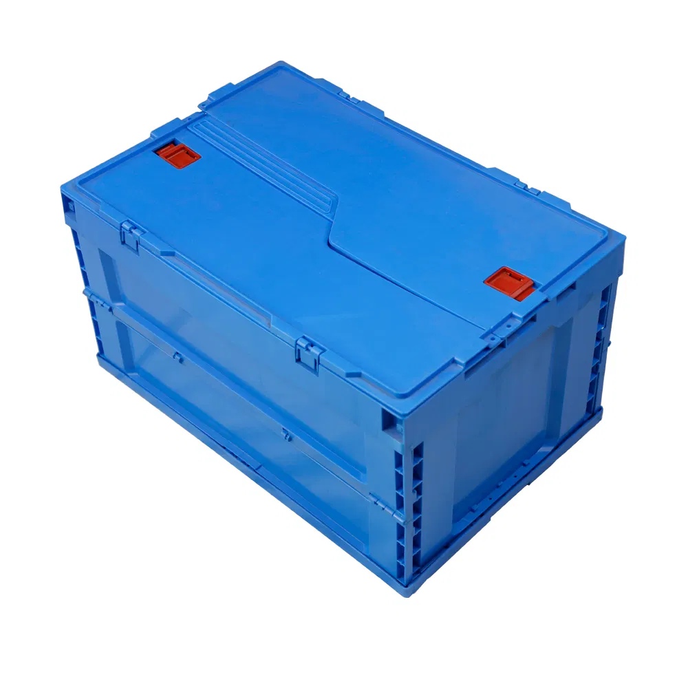 ESD Anti-Static Plastic Folding Crates for Industrial Use Blister Application