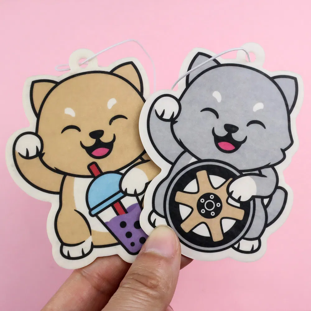 Factory Price Hot Sale Custom Logo OEM Hanging Paper Car Perfume Air Freshener Hanging Auto