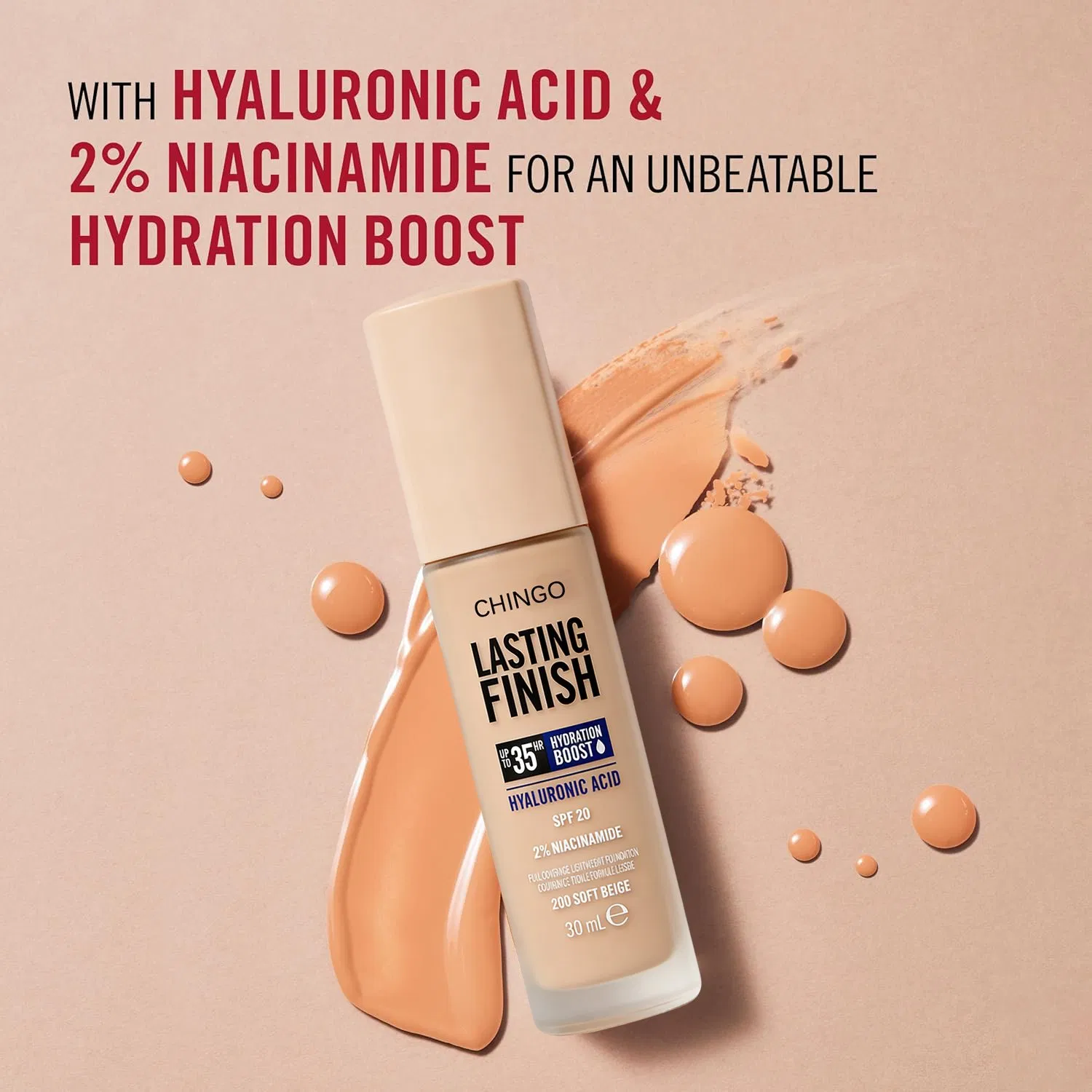 Plump Glowing Oil-Control Gentle Liquid Foundation
