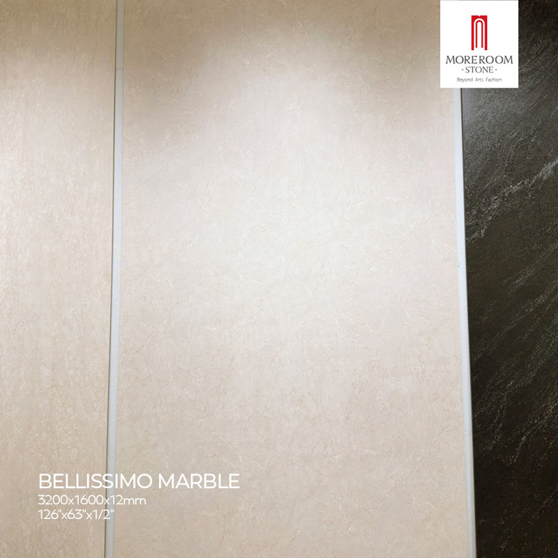 Big Size Sintered Stone Bellissimo Marble Look Tiles for TV Background Wall