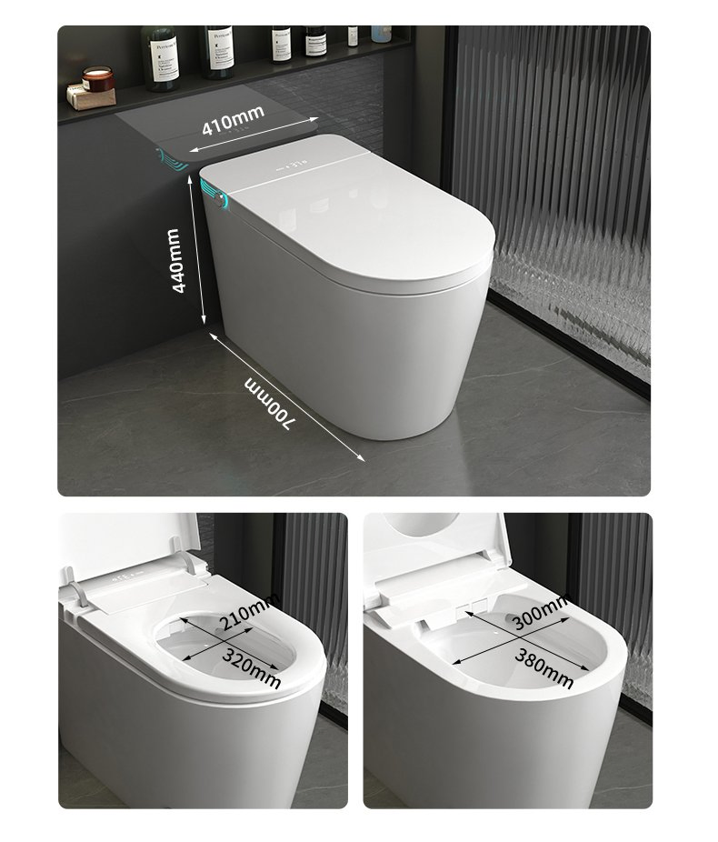 Luxury Smart Intelligent Automatic Wc One Piece Toilet