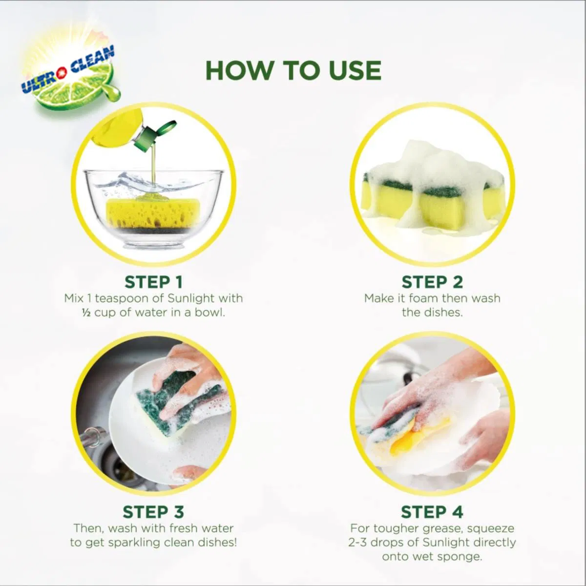 1L Lemon Natural Ingredients Dishwashing Liquid