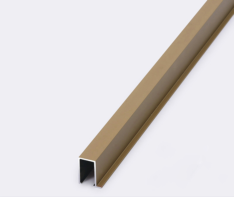 Mirror U Shape Edge Protection Porcelain Tile Profile Ceramic Tile Trim Metal Tile Profile