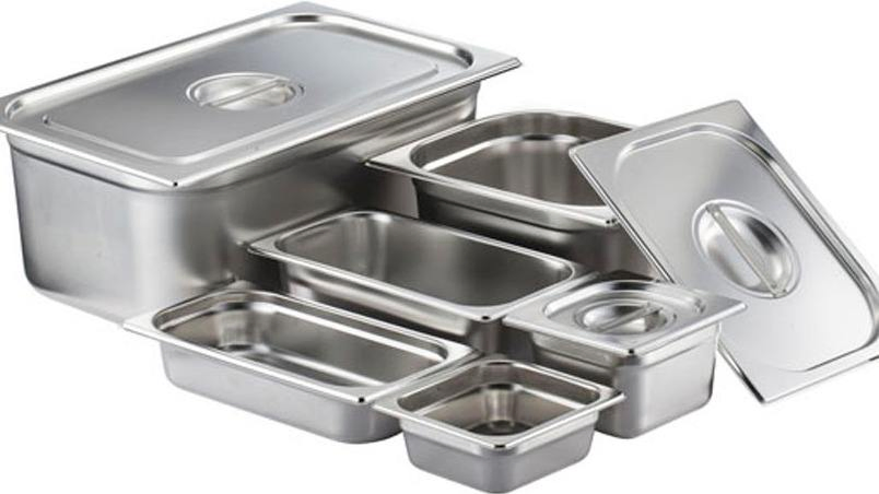 Hot Sale Multi Sizes Gastronorm Food Container Stainless Steel Gn Pan for Restaurant Kitchen Equipment Steam Table Pan