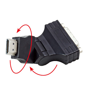 Audio Video HDMI - DVI Connector
