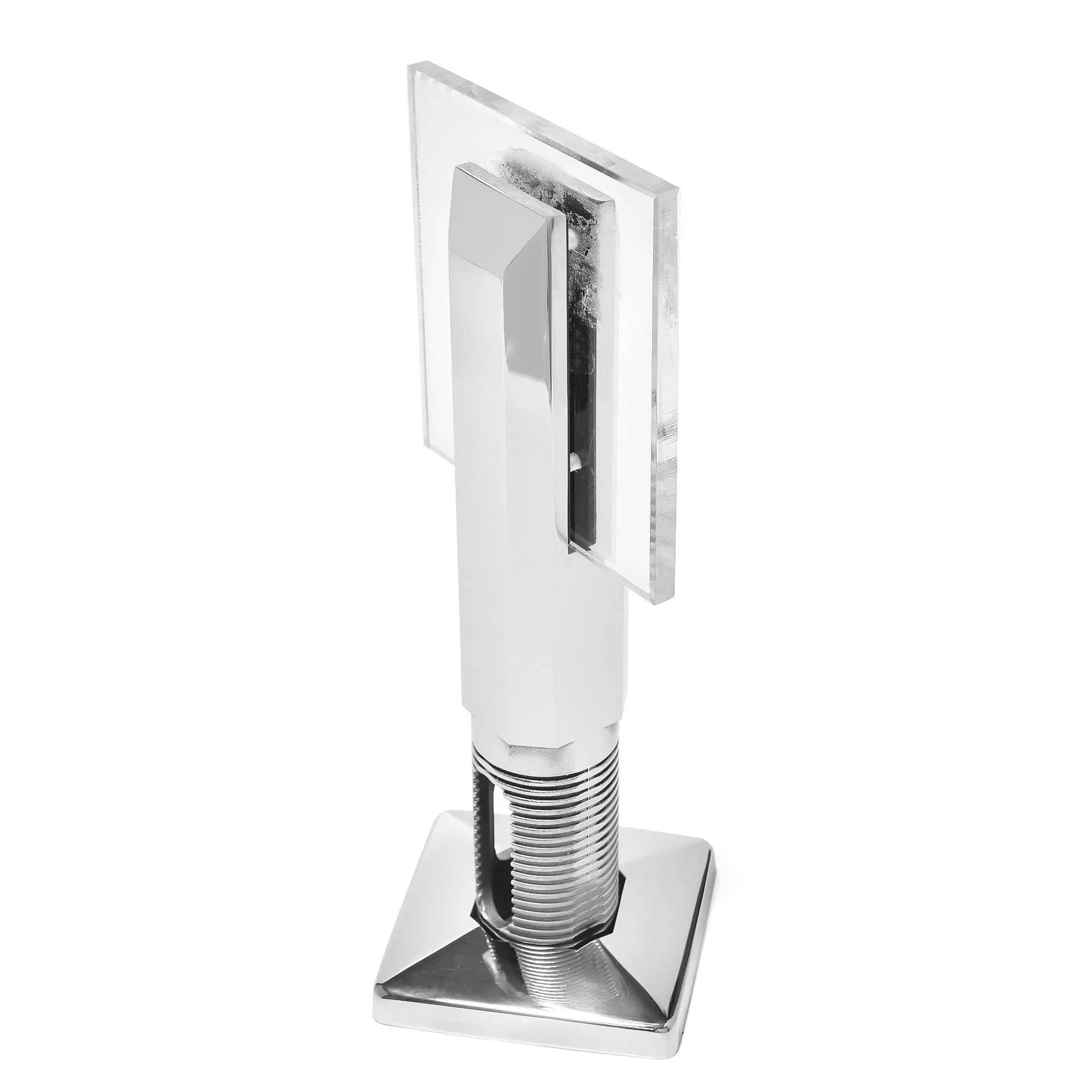 OEM High Quality 2205 Grade Stainless-Steel Railing Spigot Glass Clamp