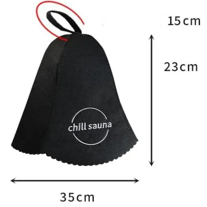 Wholesale Sauna Hat Wool Felt High Quality Multi-Color Customizable Insulation Protect Hair Sauna Cap