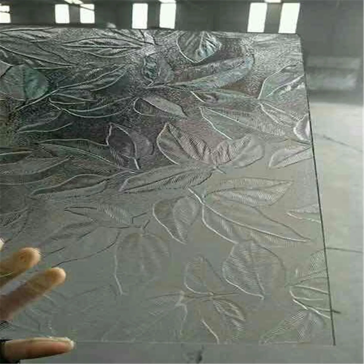 4mm -8mm 15mm Pattern Tempered Building Glass with CCC/SGS/Ce