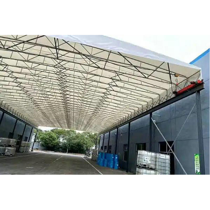 Steel-Reinforced PVC Push-Pull Canopy for Stability