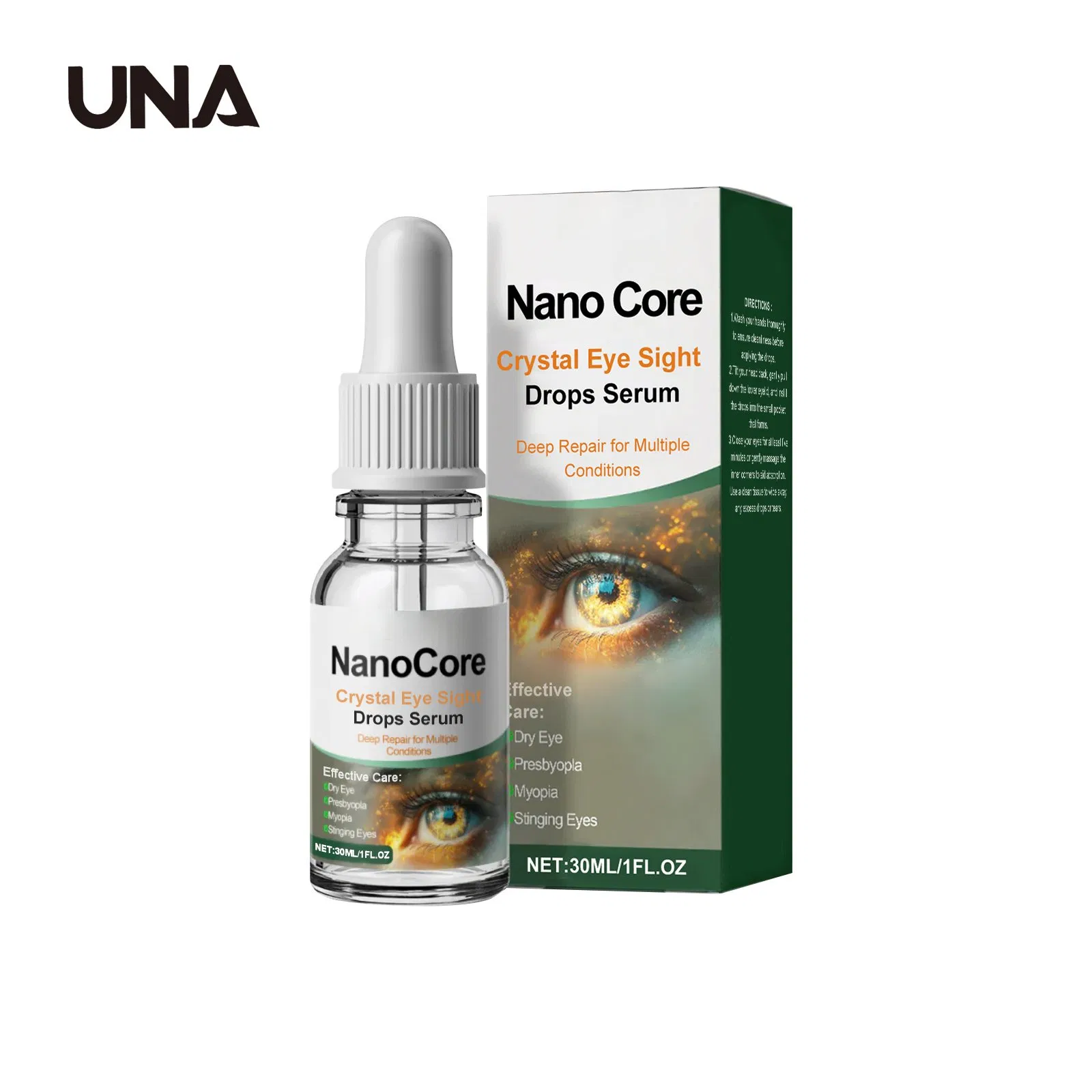 Eye Serum - Gently Cares for Eyes, Moisturizing and Hydrating, Comfortable Daily Care Serum