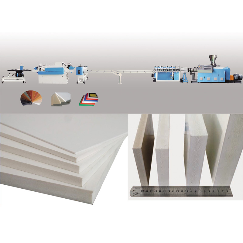 Co-Extrusion Process Plastic PVC Foam Board for Wrap Column Application