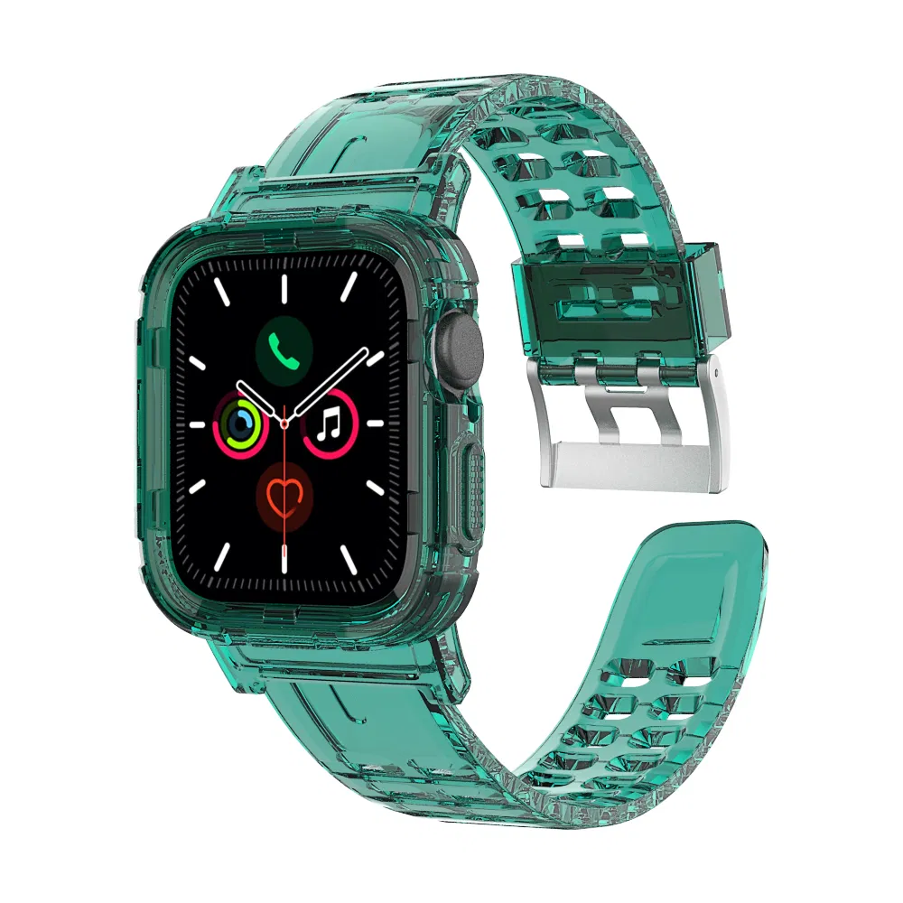 Мягкий силиконовый ремешок для Apple Watch, 38-44 мм