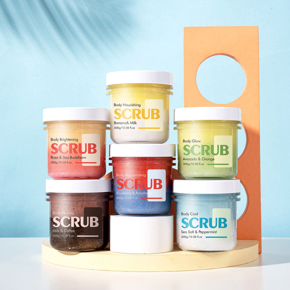 Hot Selling Sea Salt Scrub Natural Body Sugar Scrub Exfoliate Body Care Whitening Body Scrub