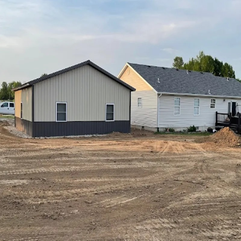 Low Cost Construction Factory Warehouse Prefabricated Steel Structure Workshop Building