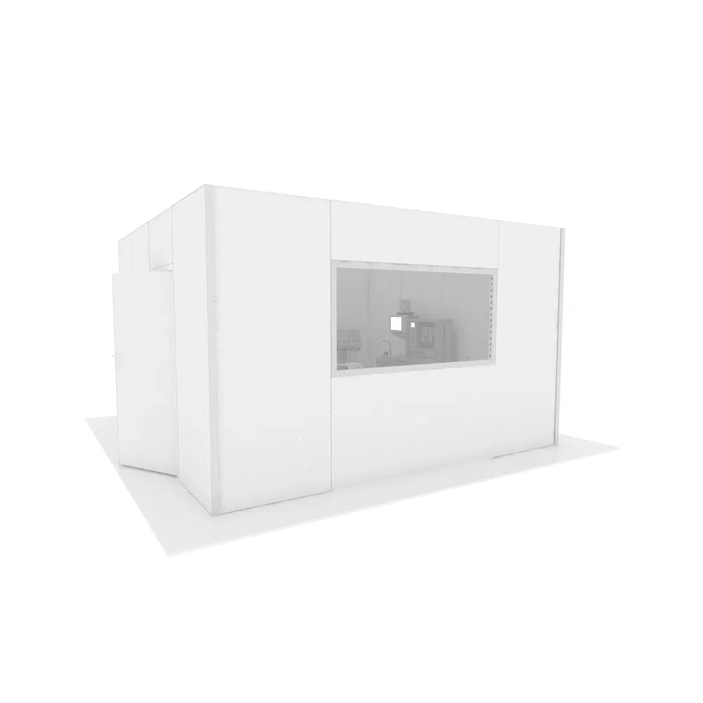 Portable Medical Isolation Booth for Patient Protection and Safety