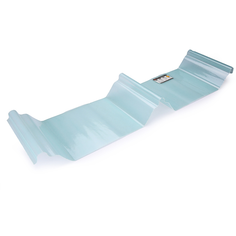 1200mm Wide Fireproof Transparent GRP FRP Sunlight Roofing Sheet