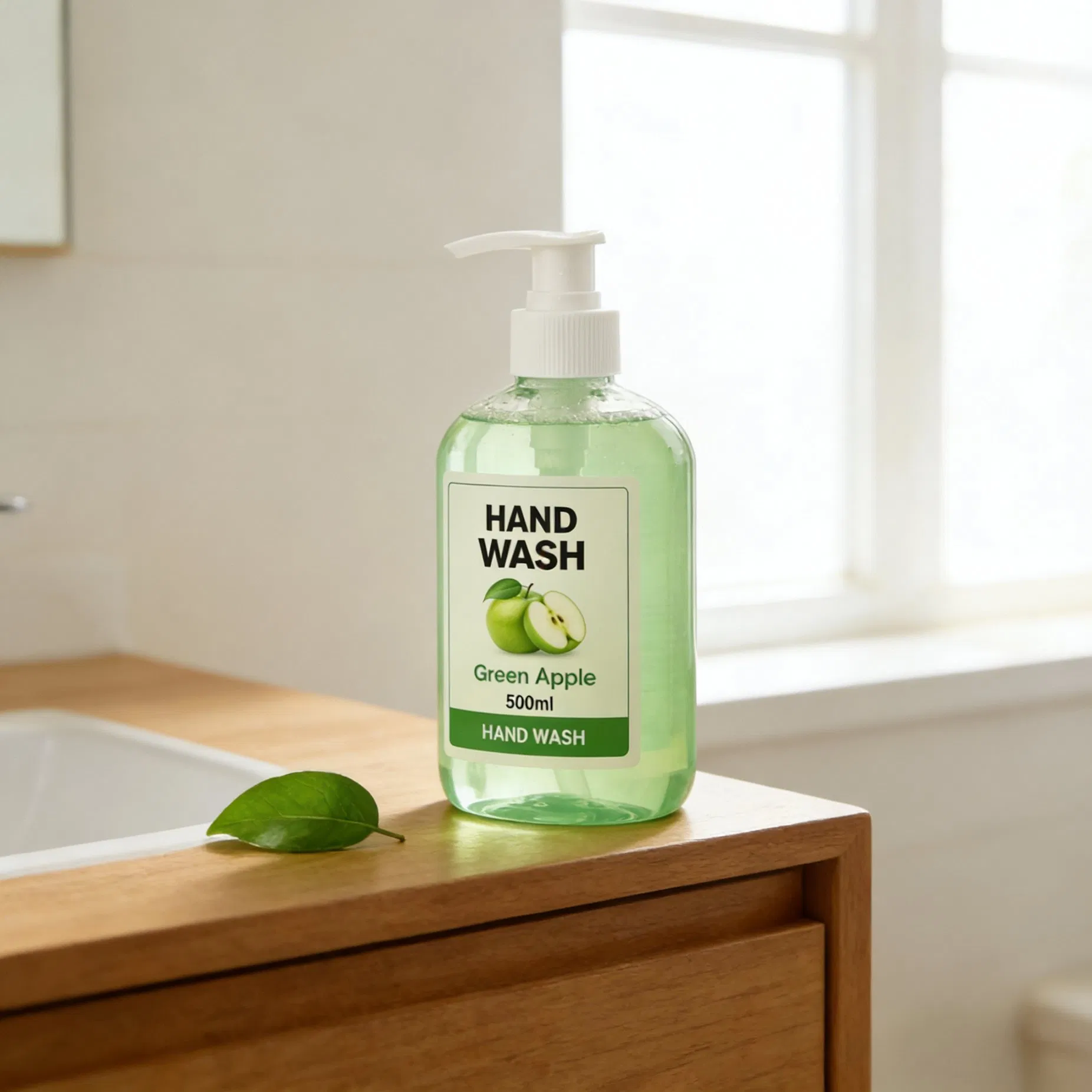 OEM Mild Formula Liquid Hand Wash with Aloe Lemon Rose Lily Scented