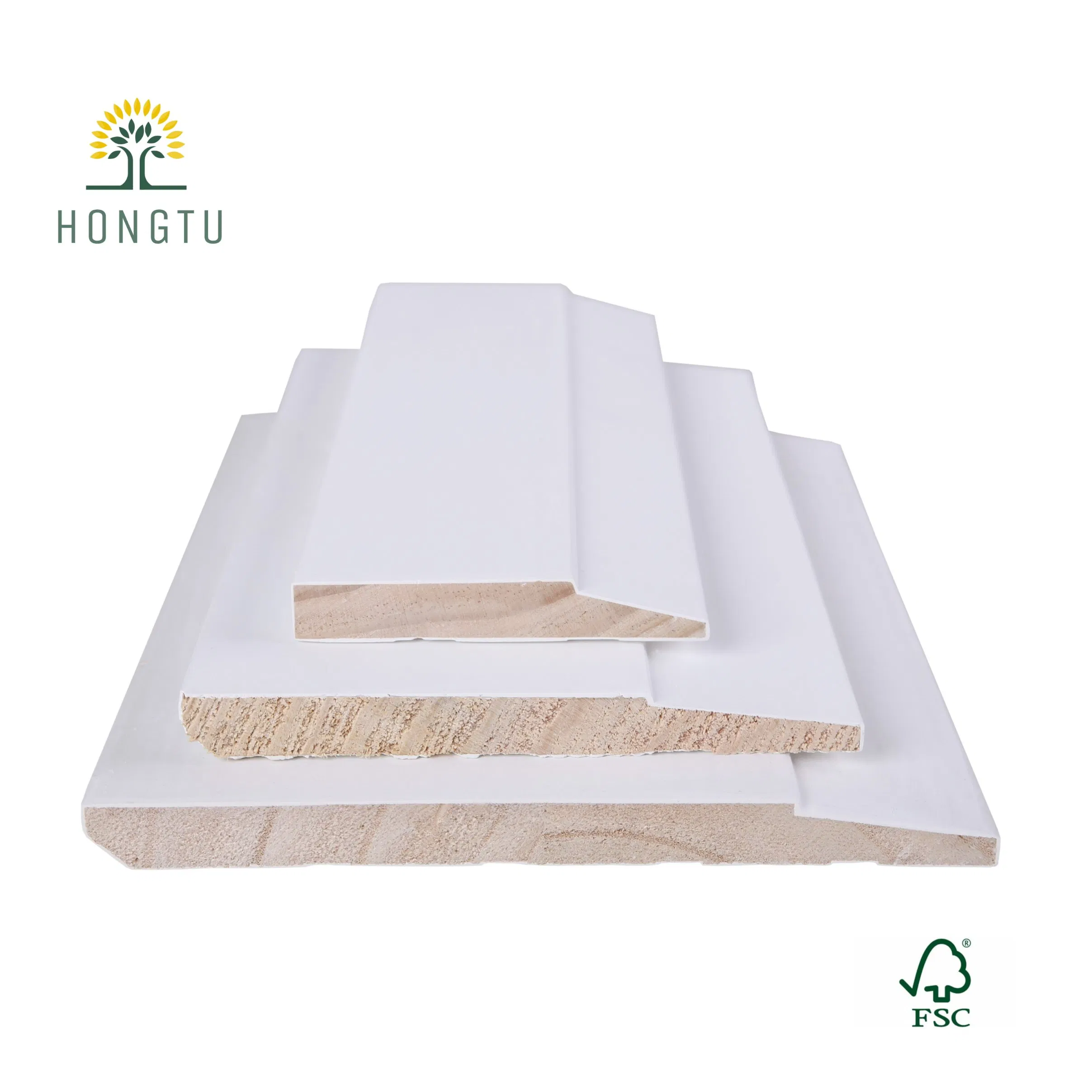 Primed or Painted or Lacquered Wood or MDF Crown Moulding