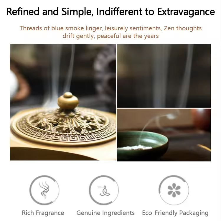 Personalized Custom Logo and Packing Wholesale Custom Natural Matchstick Incense Candle Match Incense Matches