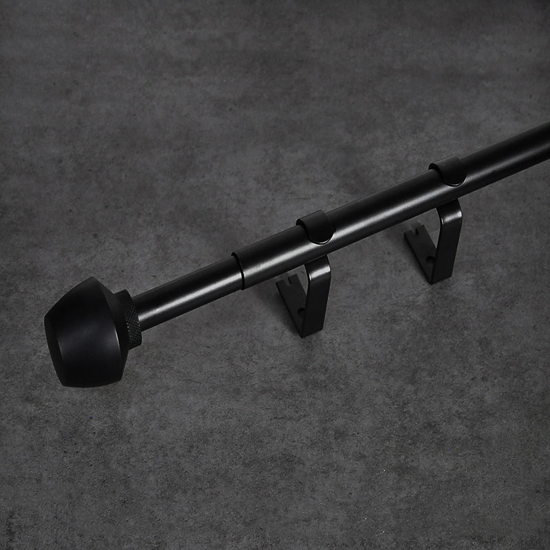 Fashion Design Curtain Pole Aluminium Metal Roman Curtains Rod