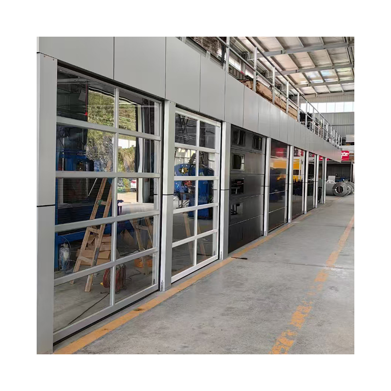 One Way Transparent Glass Garage Door for Residential Buildings' Garage