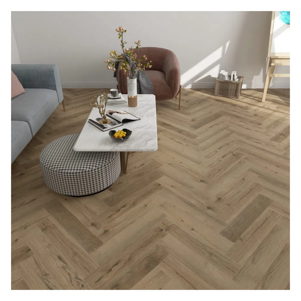 Customization Supportable Herringbone Design Hot Selling Spc Flooring