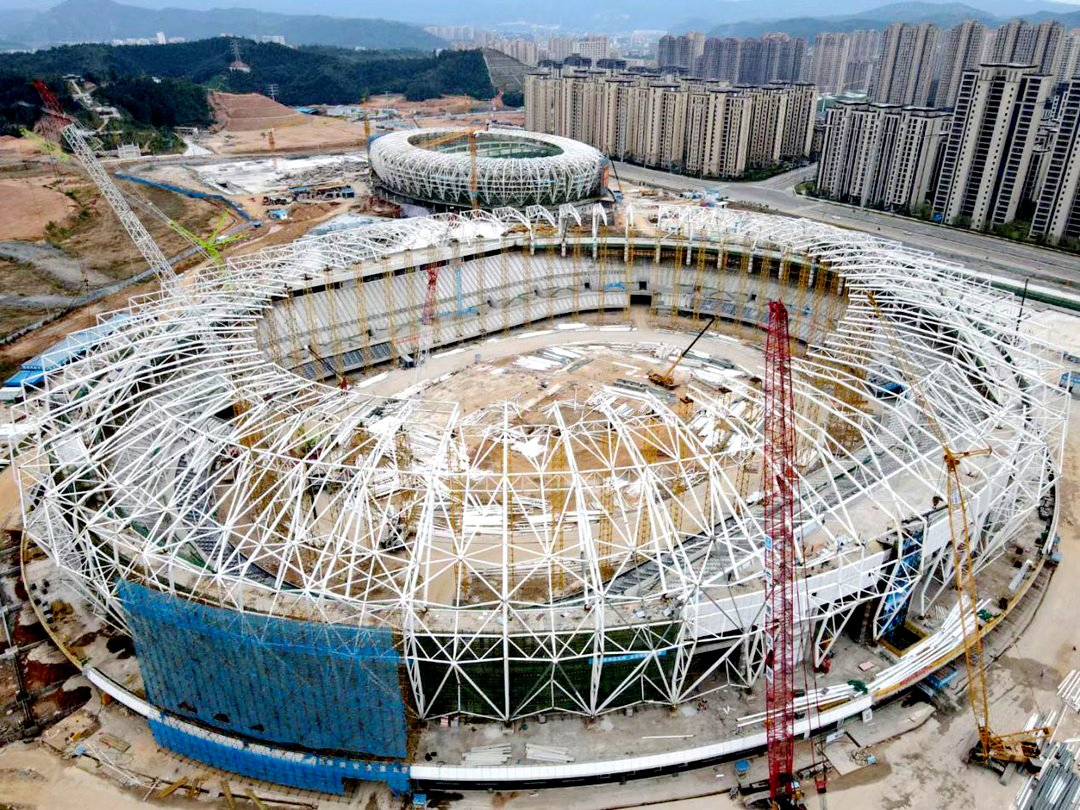 Bolt Ball Space Frame and Welding Ball Frame, Customizable Size and Span for Global Projects.