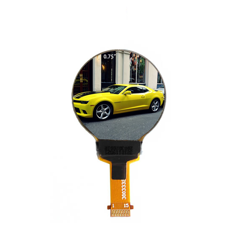 Круглый OLED-дисплей 0.75 дюйма 128x128 для часов