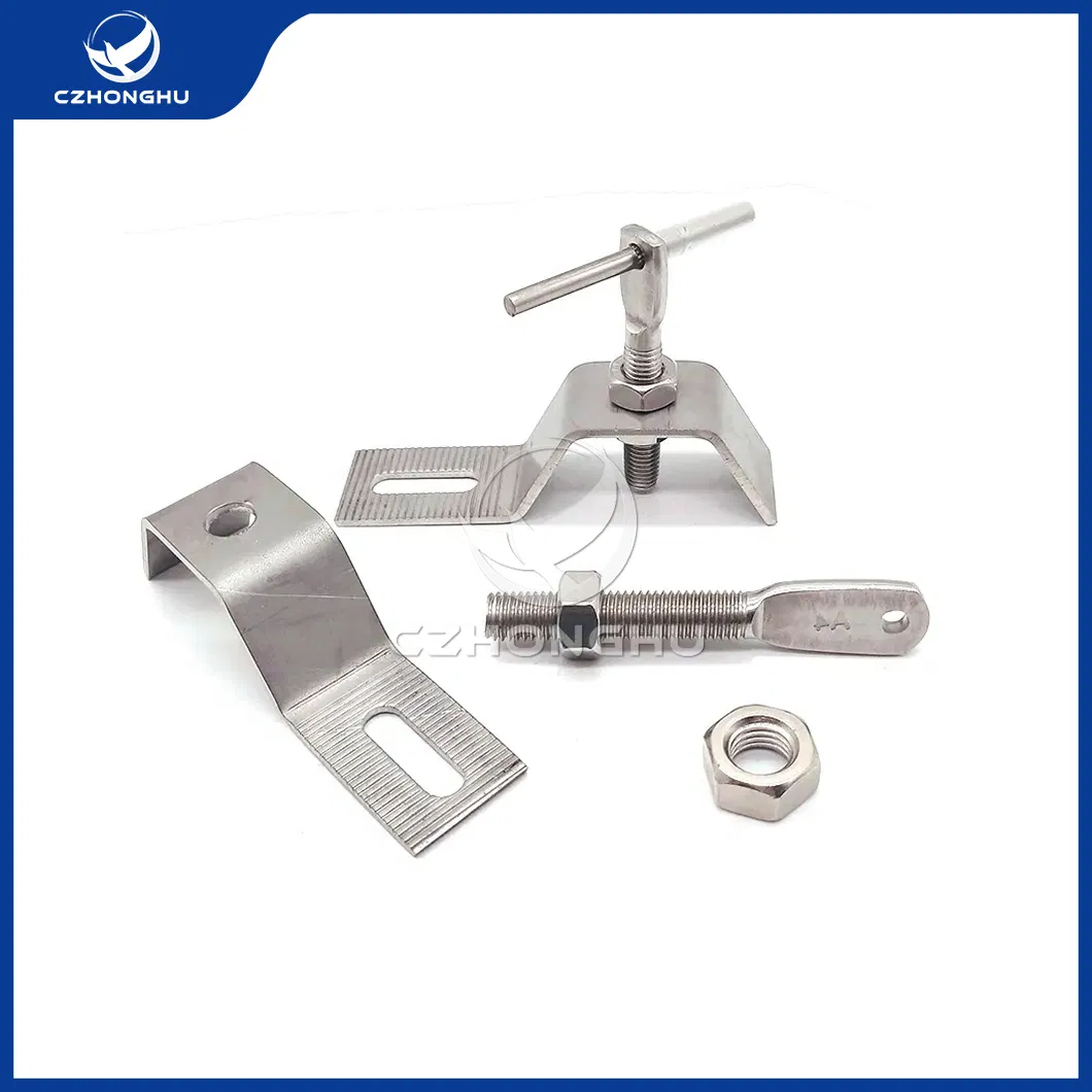 Czhonghu Curtain Wall Mount Accessory China Factory Unitized Curtain Wall Installation Bracket