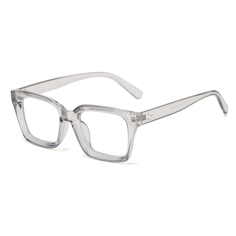 Classic Square Eyewear Non-Prescription Thick Glasses Frame Plastic Optical Frames for Women