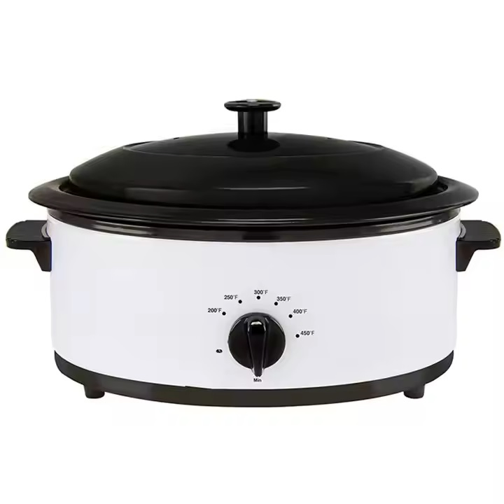 Premium Slow Cooker with Non-Stick Interior for Easy Cleanup