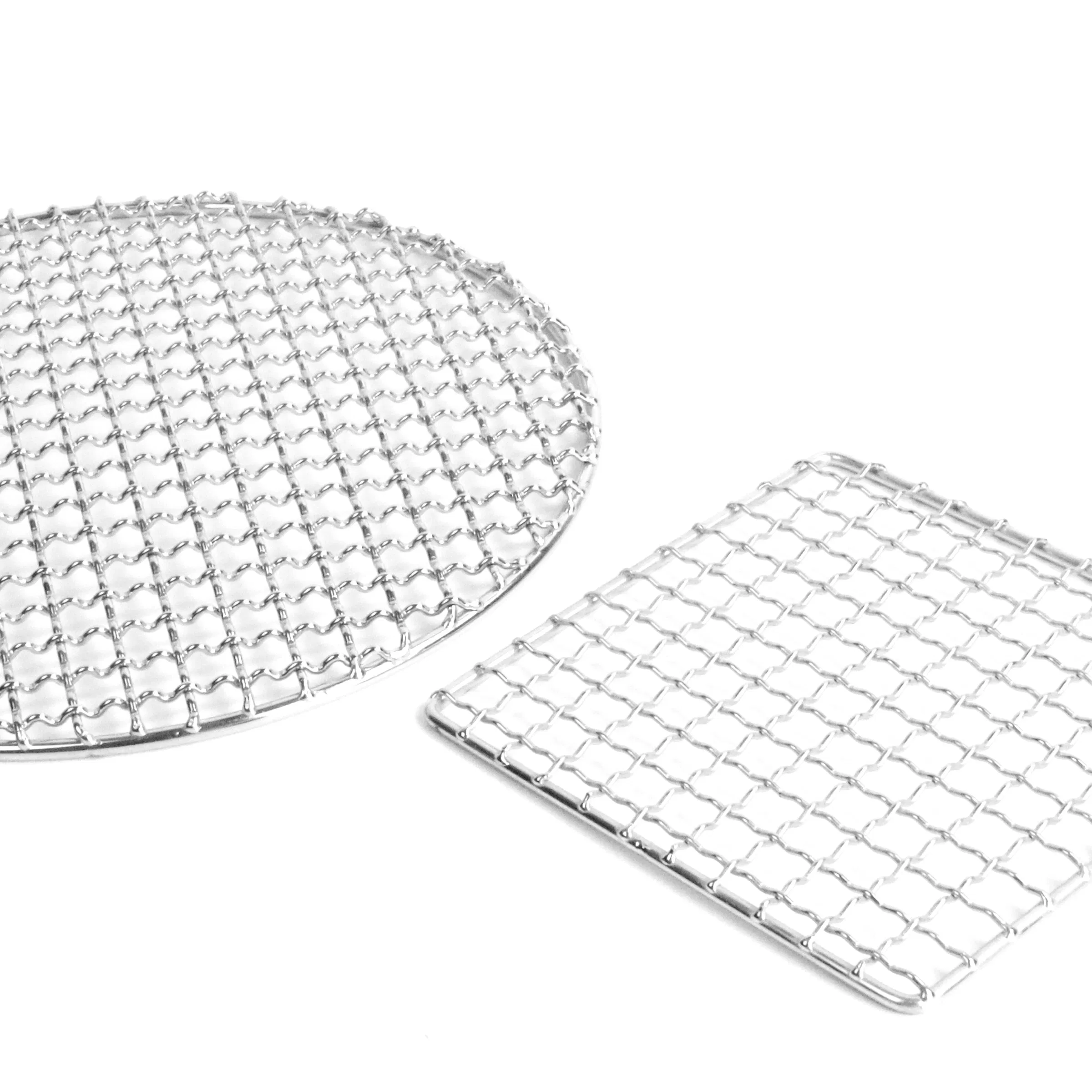 Diameter 45cm Barbecue Cooking Grate Custom Size & Shape Wire Mesh for Grilling