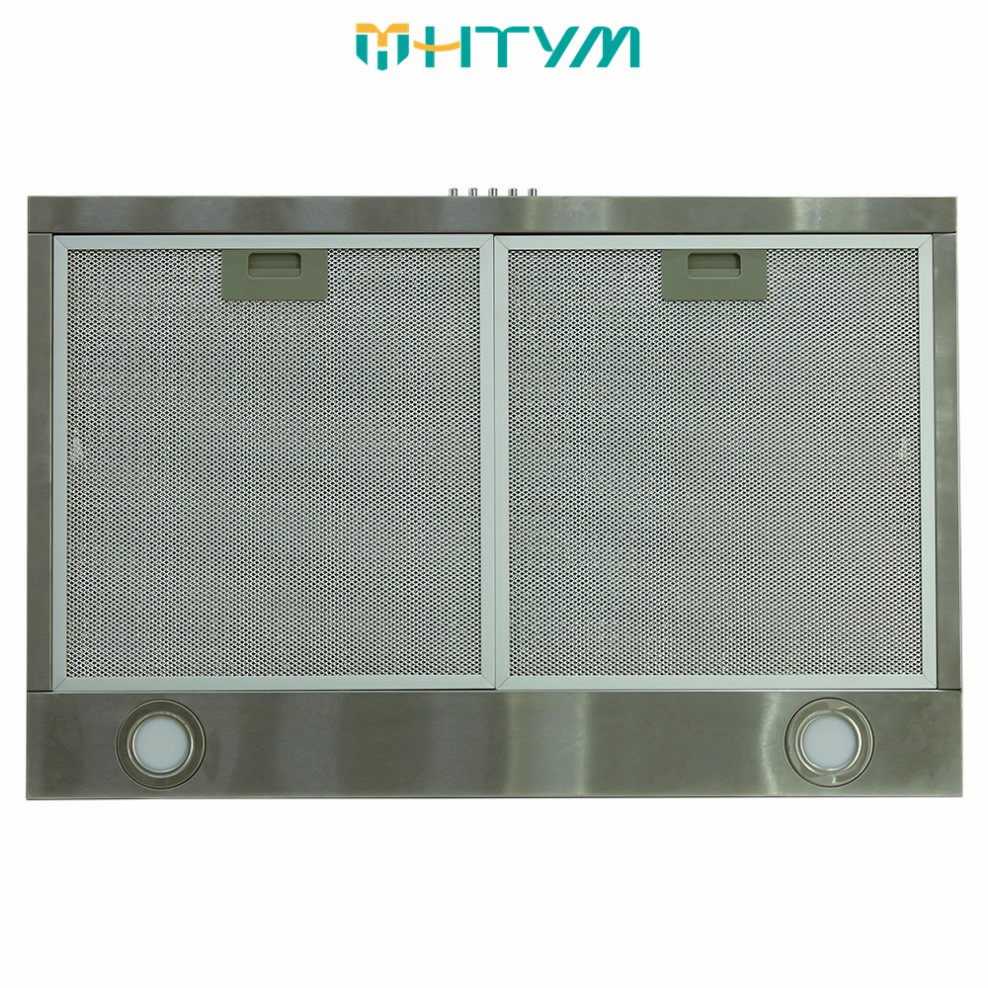 3-Speed Stainless Steel Cooker Hood with High Capacity and Filters