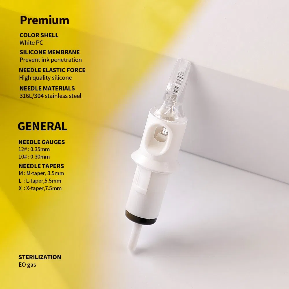 Quelle Wholesale Factory OEM Sterilized Universal Precision Scalp Tattoo Needle Cartridge