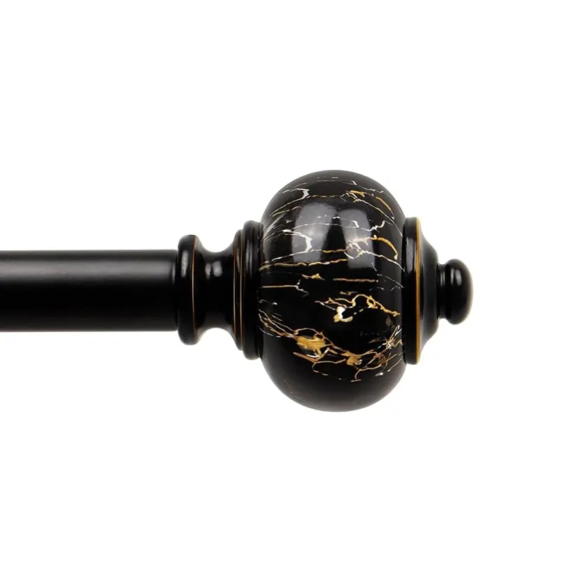 Window Curtain Iron Accessories Aluminum Material Simple Style Curtain Rod