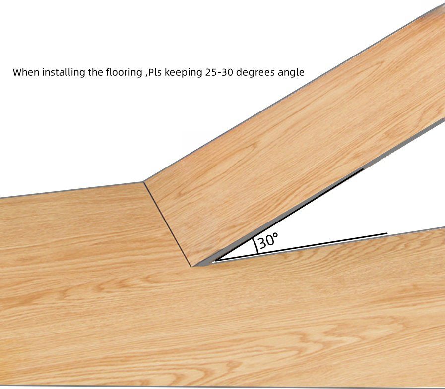 Водостойкий клик-замок SPC ламинат 4-8мм под дерево