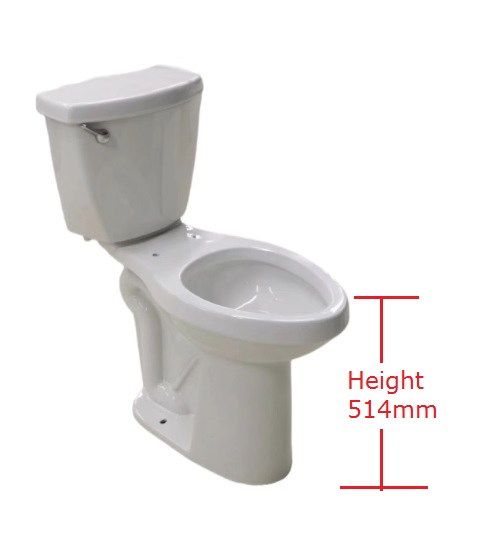 Round Modern Design White Glazed Ceramic Bidet 820 Bidet