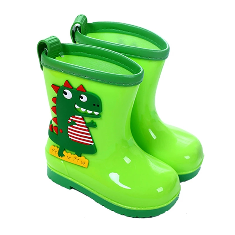 Cartoon Rain Boots Kids Waterproof Non-Slip Rubber Rain Boots