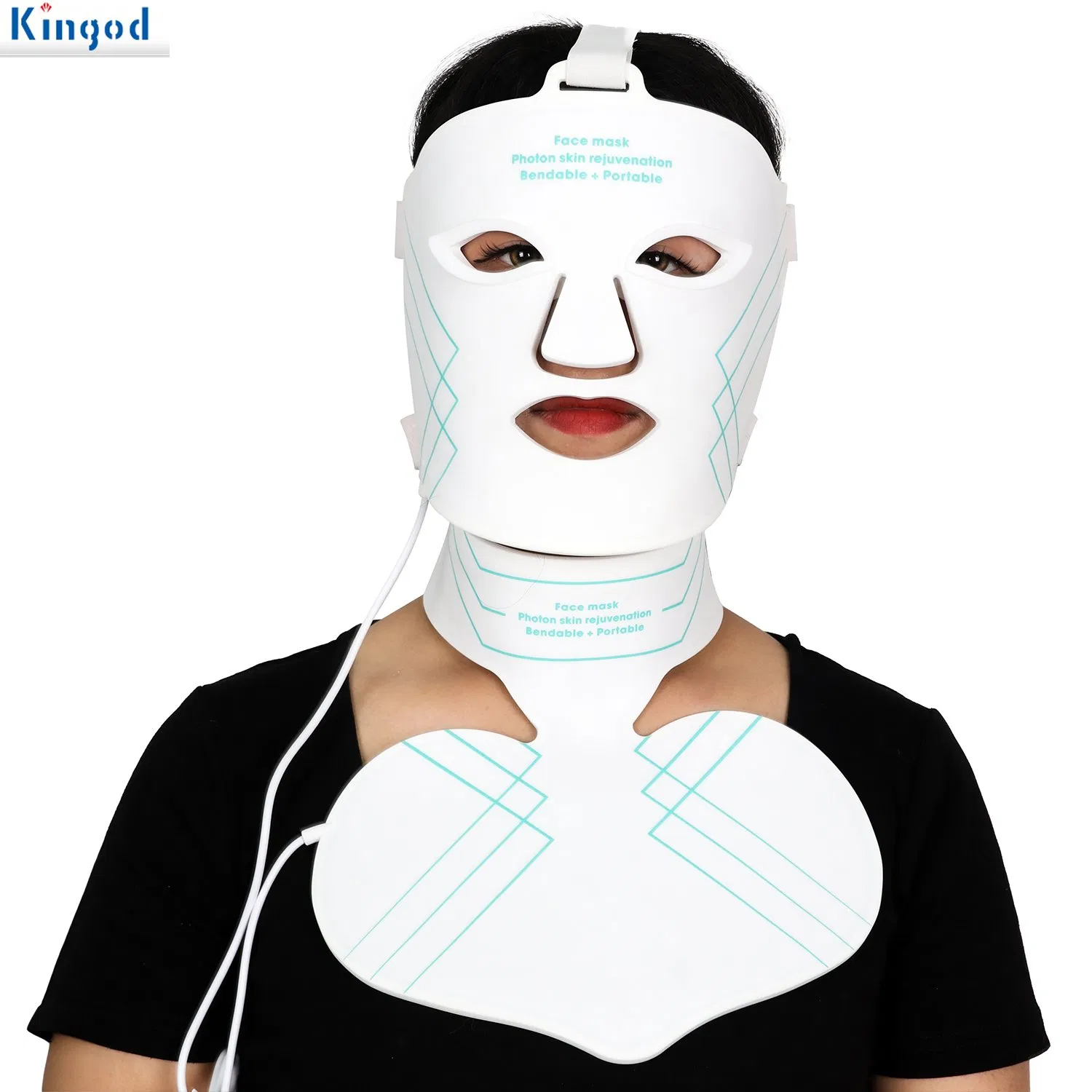 Red Light Therapy for Face and Neck with 850nm Near Infrared