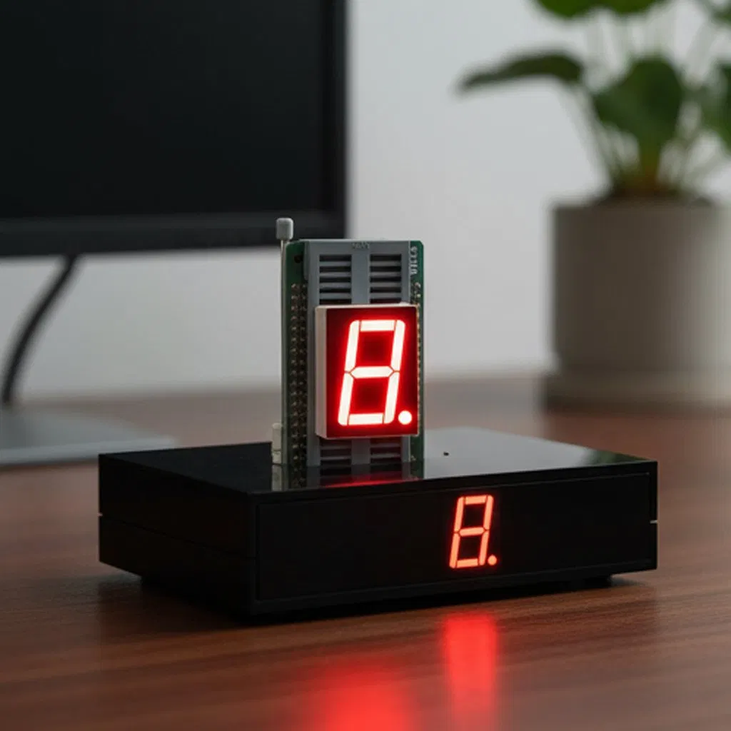 Premium White 0.56-Inch 7 Segment LED Display Module for Electronics