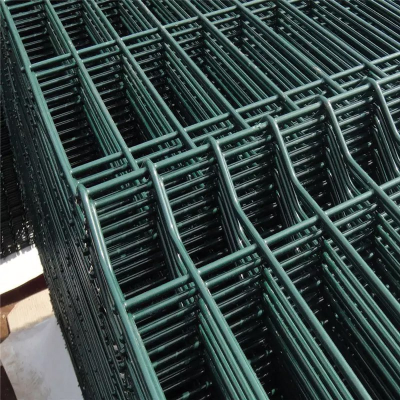 3D Fence Net PVC Strip Mesh Weld Used Wire Cloture Rigide Valla De Malla Metalica Panels Easily Assembled 3D Fencing Garden
