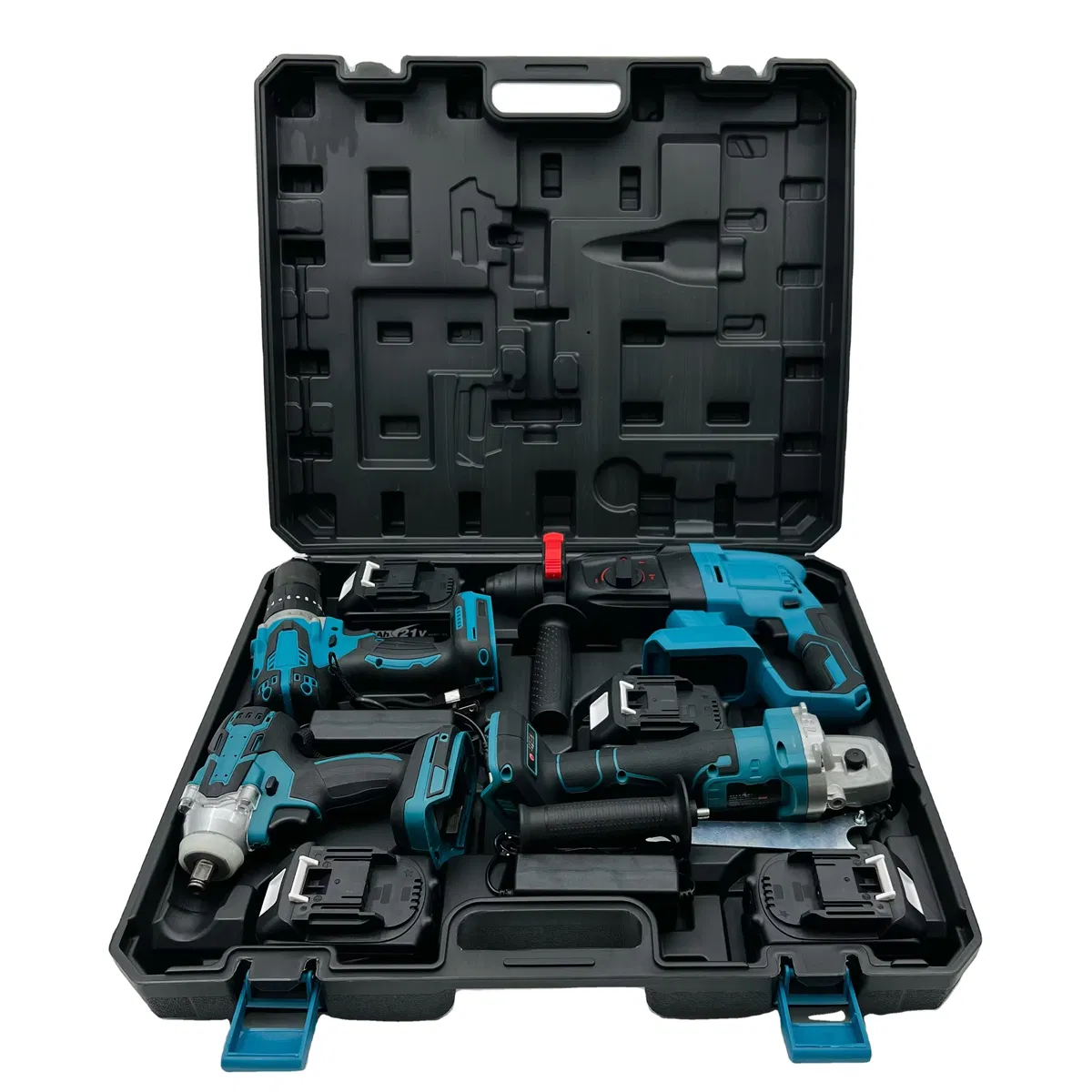 Cisivis Brushless Cordless Tool Set in Heavy Duty Hard Case Drill Power Tool Set Industrial Electric Tool Set