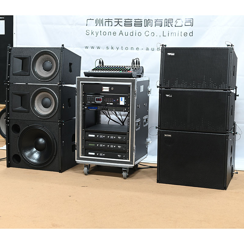 Active and Passive, Indoor Outdoor Show PRO Audio Sound System, Line Array System