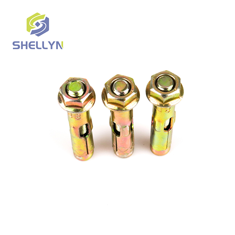 Hardware Fastener Flange Nut Sleeve Anchor with Bzp/Yzp Concrete Inserts