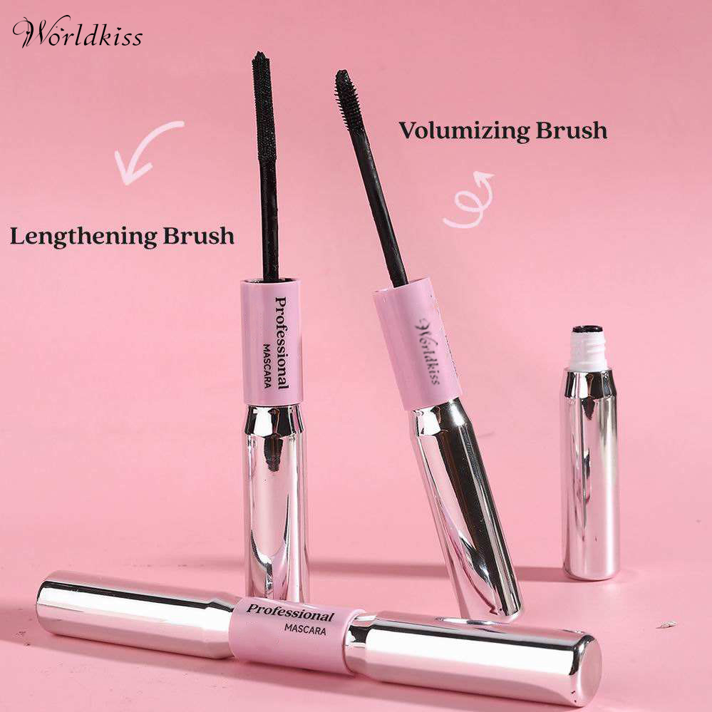 Natural Organic Private Label Moisturizing Long Lasting Silk Dual End Mascara