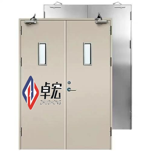 Premium Fire-Resistant Steel Exit Door for Hotels and Homes