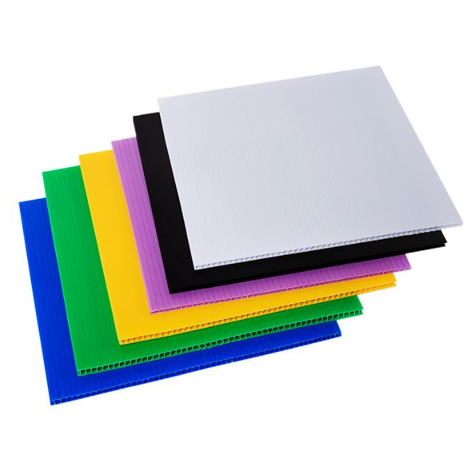 Customized PP Hollow Plastic Sheet Fire Rated Polypropylene Board for Floor Protection PP Sheet PP Corrugated Sheet