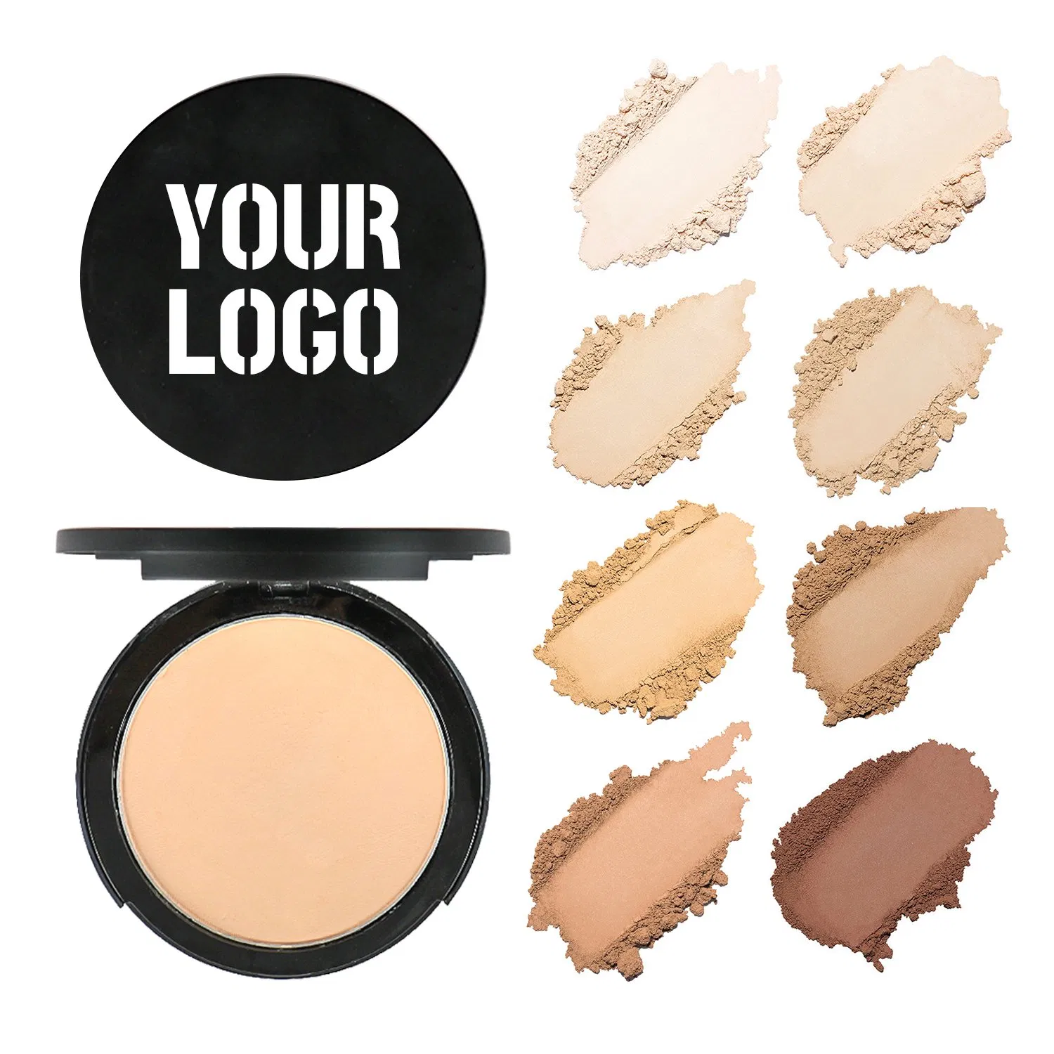 Private Label Sweat and Waterproof Oil Control Mineral Compact Pressed Powder