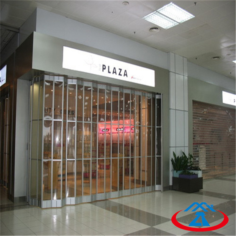 High Performance Transparent Clear Polycarbonate Folding Door